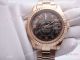 Fake Rolex Sky-Dweller Rose Gold Watch Brown Working Face (6)_th.jpg